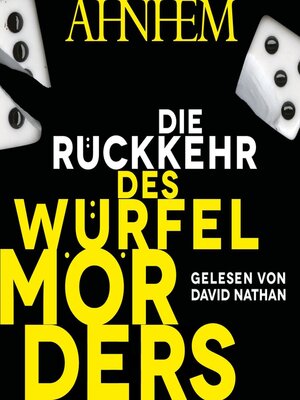 cover image of Die Rückkehr des Würfelmörders (Würfelmörder-Serie 2)